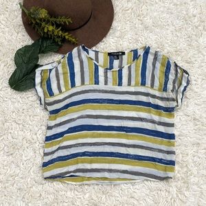 Multicolored Striped Top